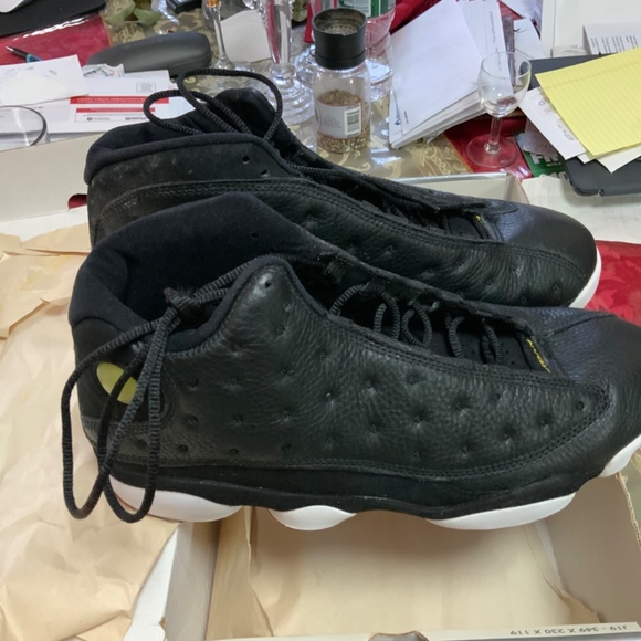 air jordan XIII..OG..11/1997..’black cat pounces’ main image 3